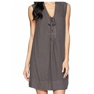 NET Splendid lace up dress Sz L / gray